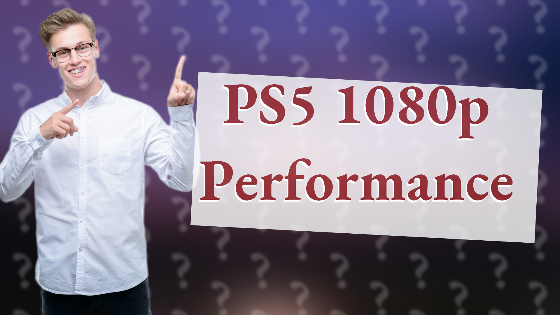 PS5 1080p Performance