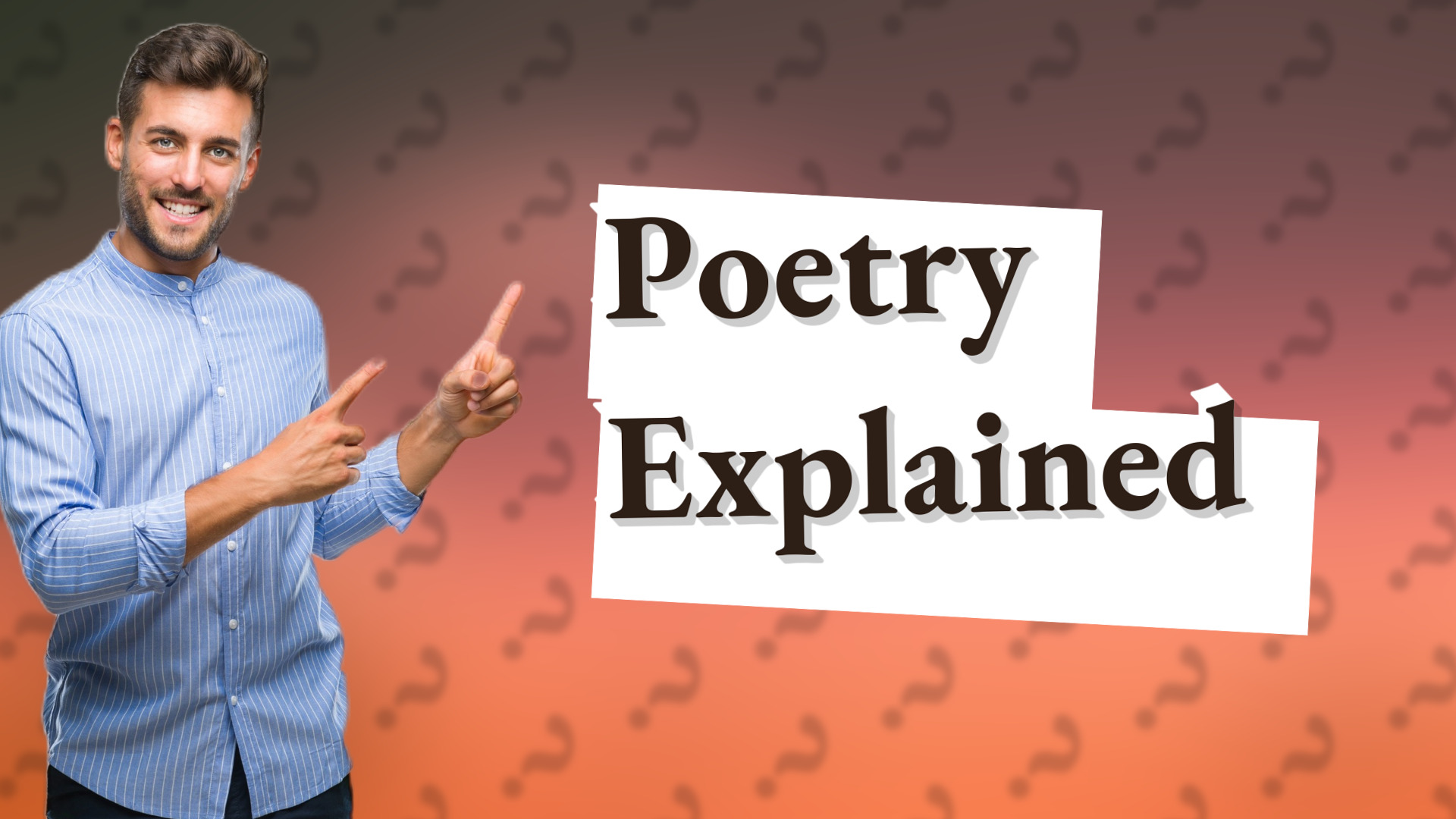 Poetry Explained