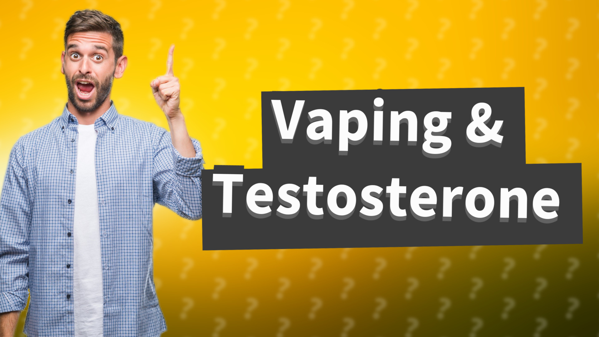 Vaping & Testosterone