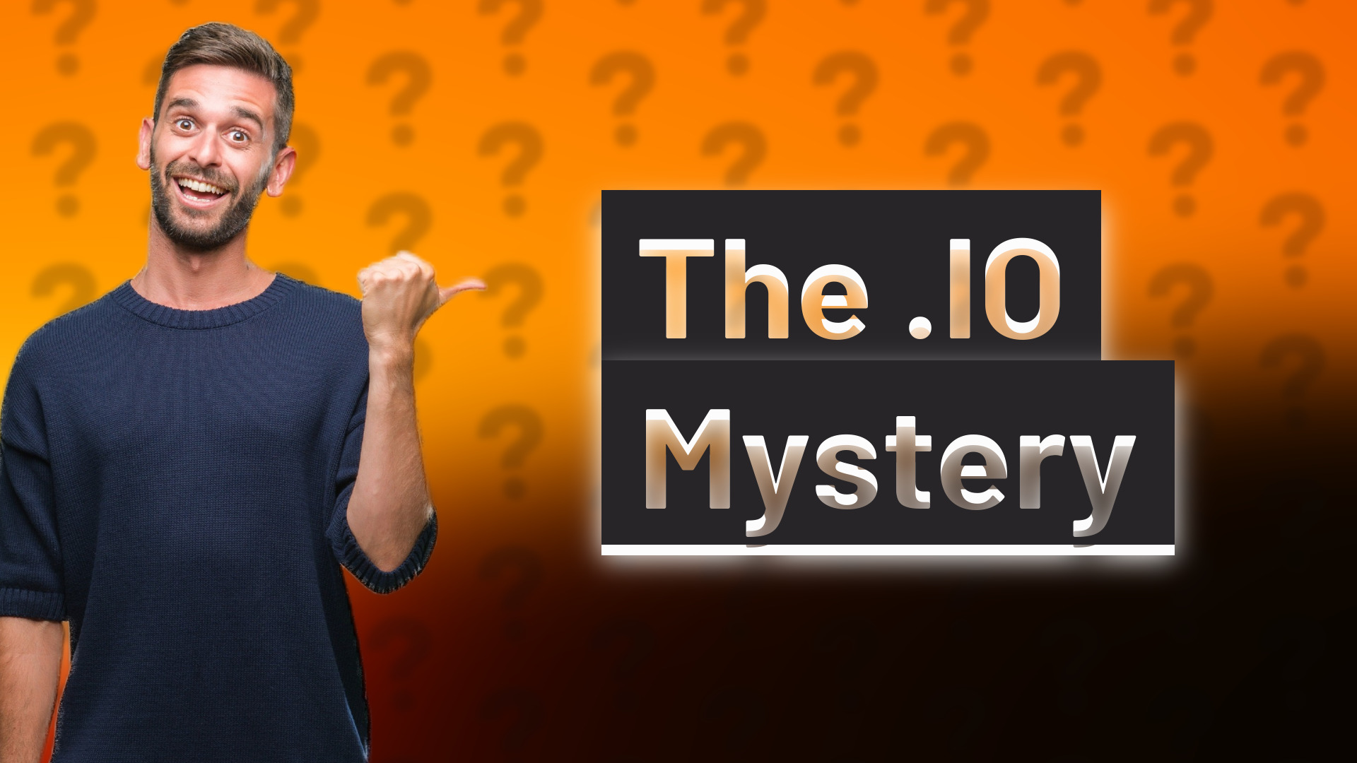 The .IO Mystery