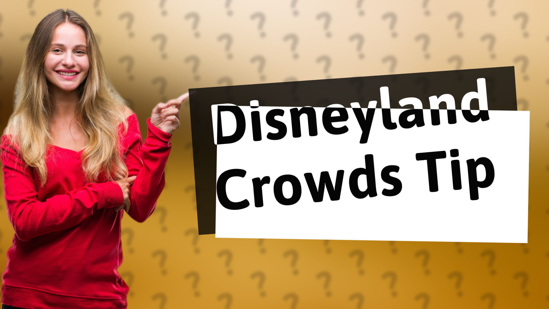 Disneyland Crowds Tip