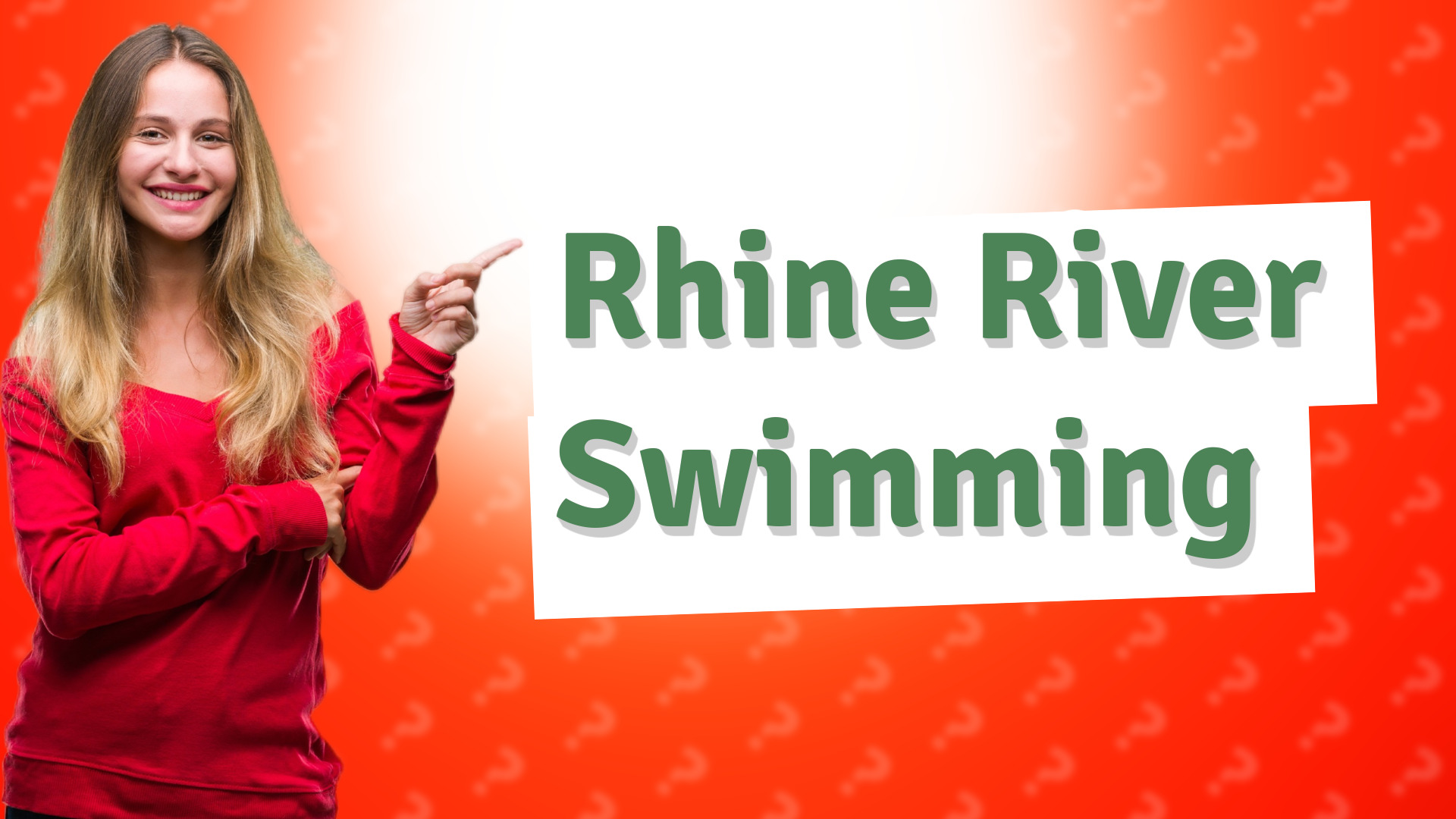 Rhine River Swimming