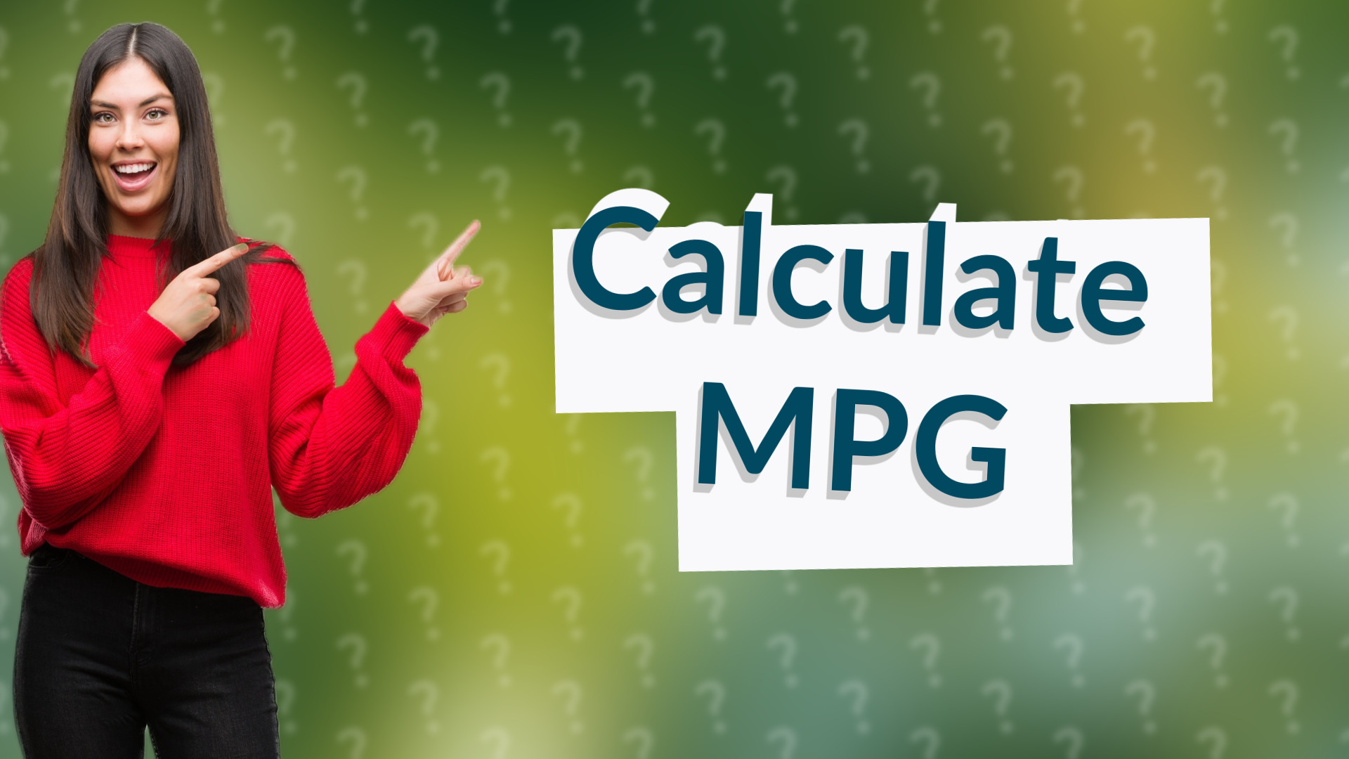 Calculate MPG