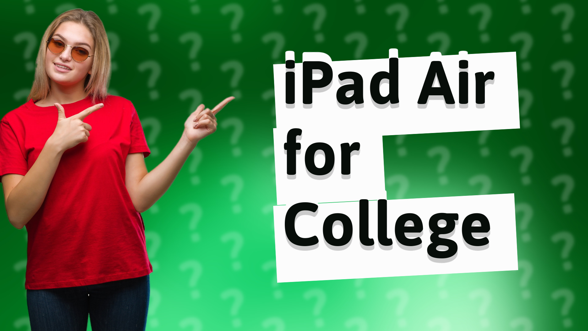 iPad Air for College
