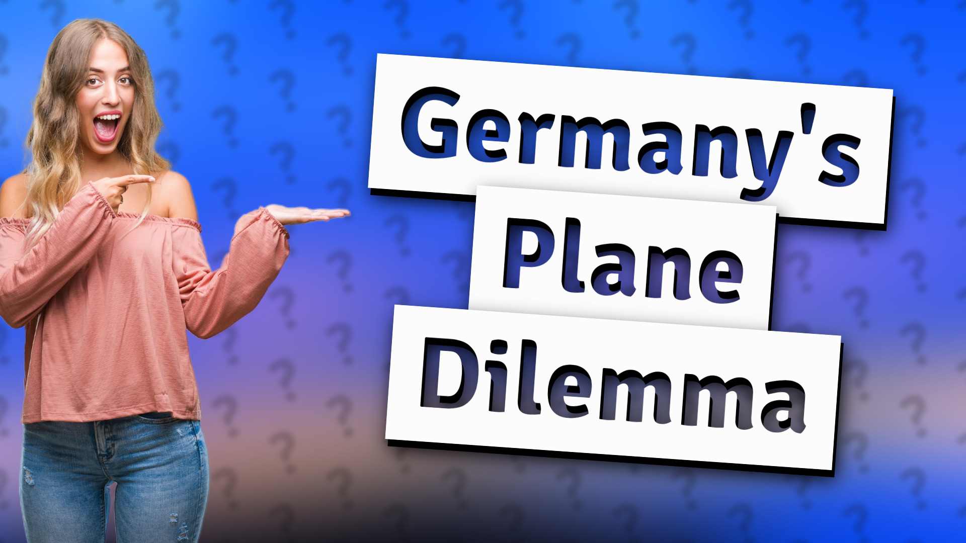 Germany's Plane Dilemma