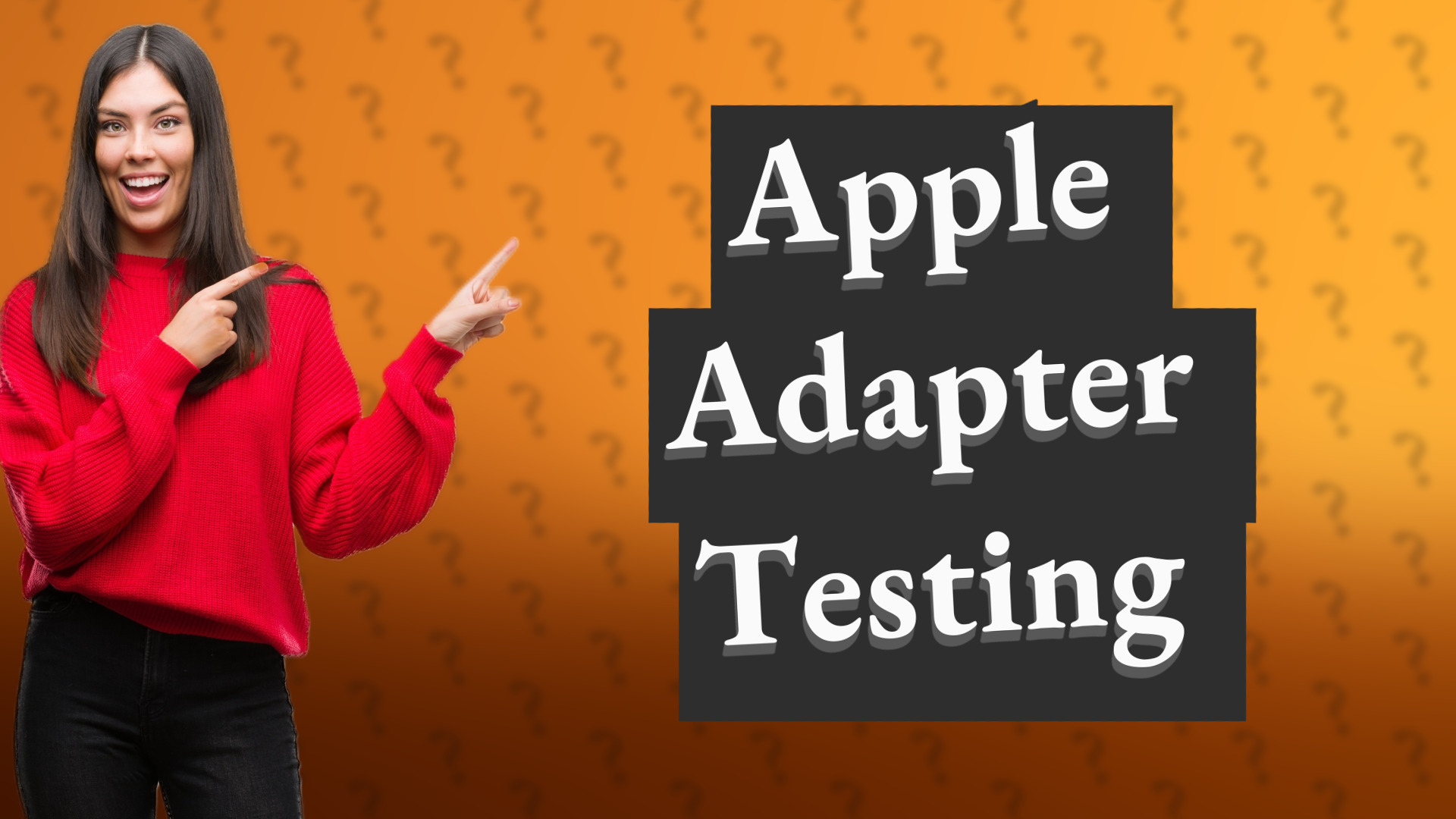 Apple Adapter Testing