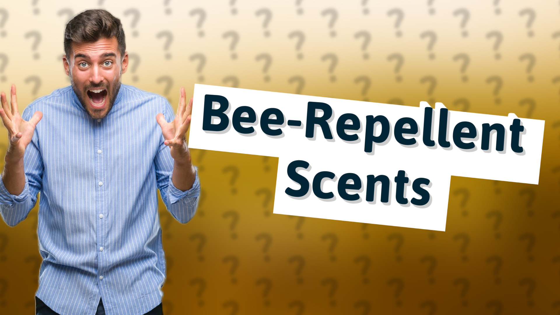 Bee-Repellent Scents