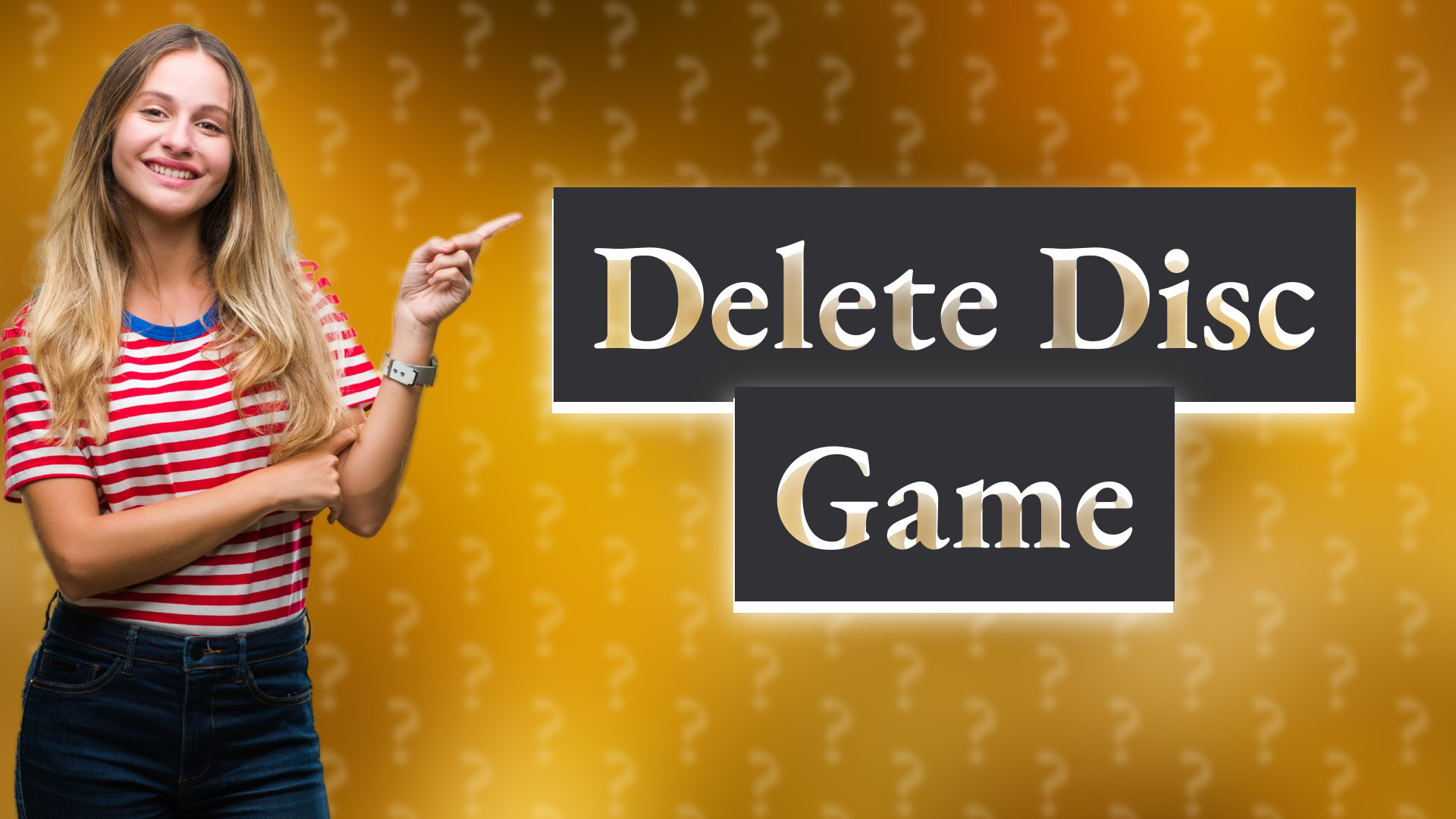 Delete Disc Game