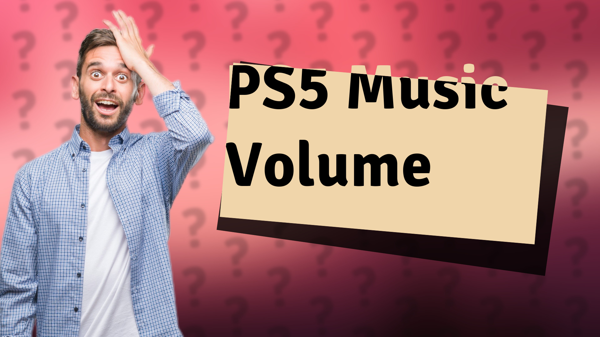 PS5 Music Volume