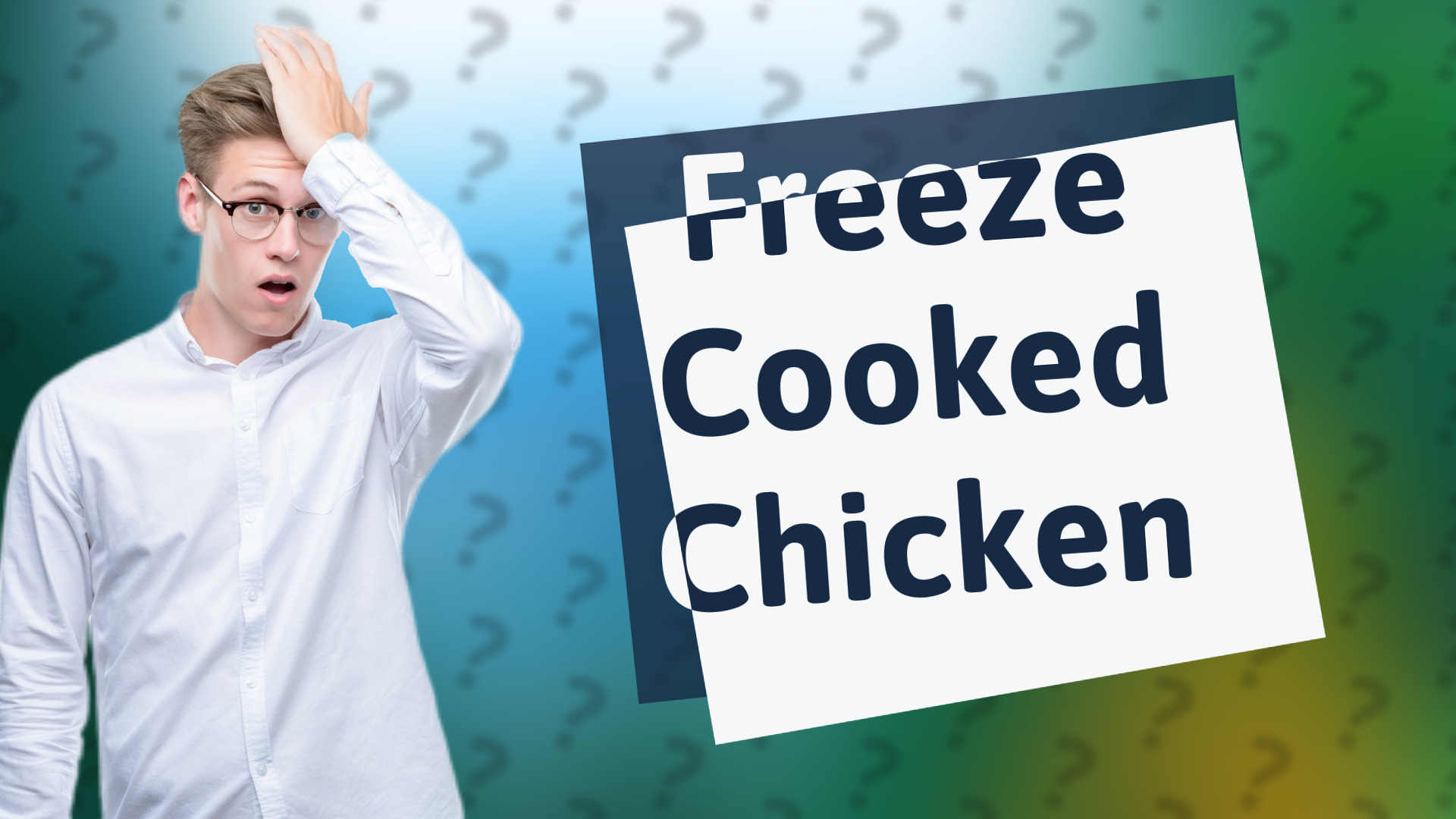Freeze Cooked Chicken