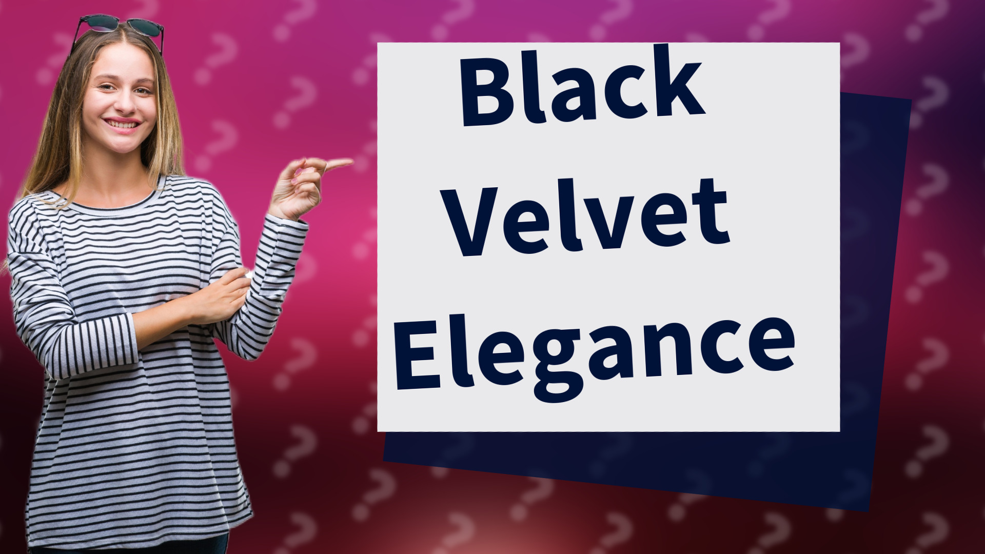 Black Velvet Elegance