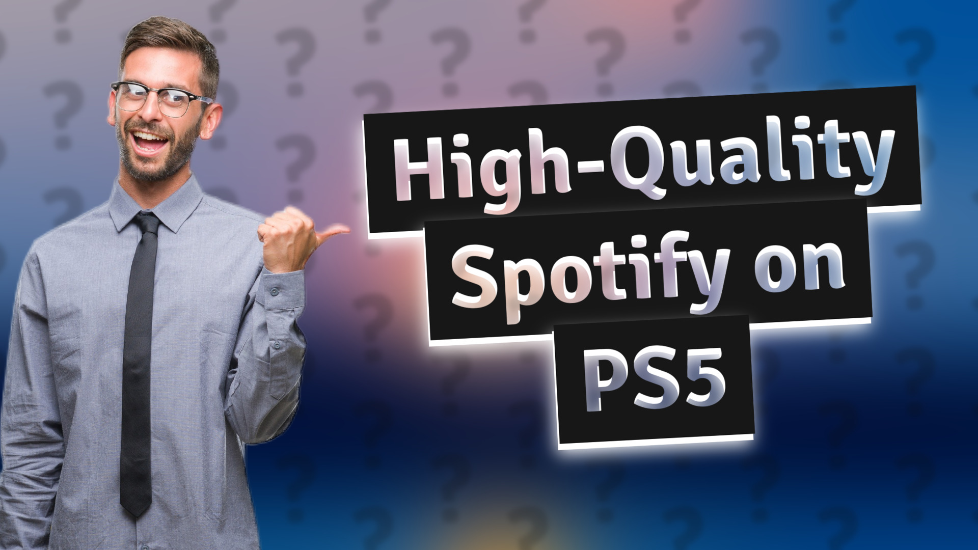 High-Quality Spotify on PS5