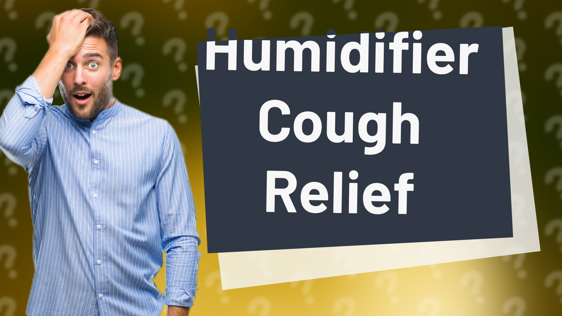 Humidifier Cough Relief