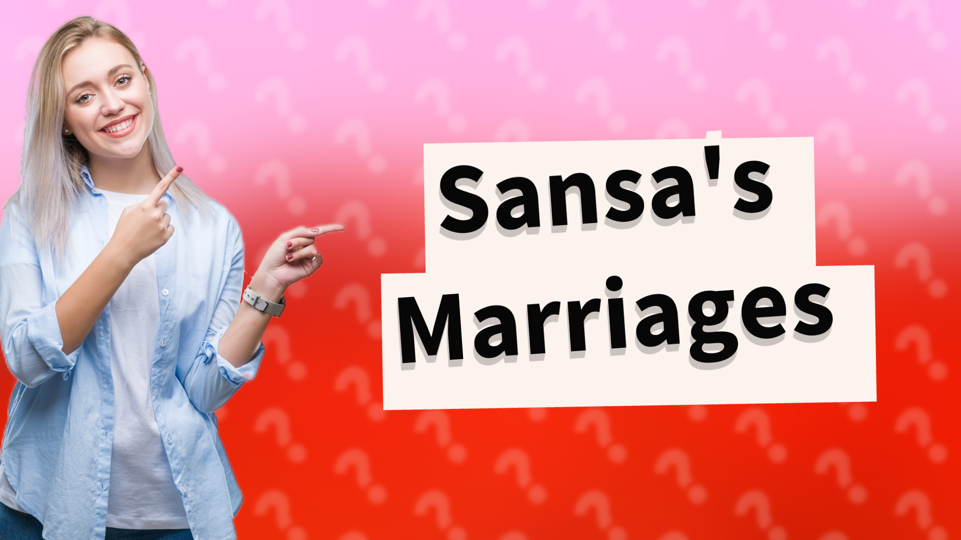 Sansa's Marriages