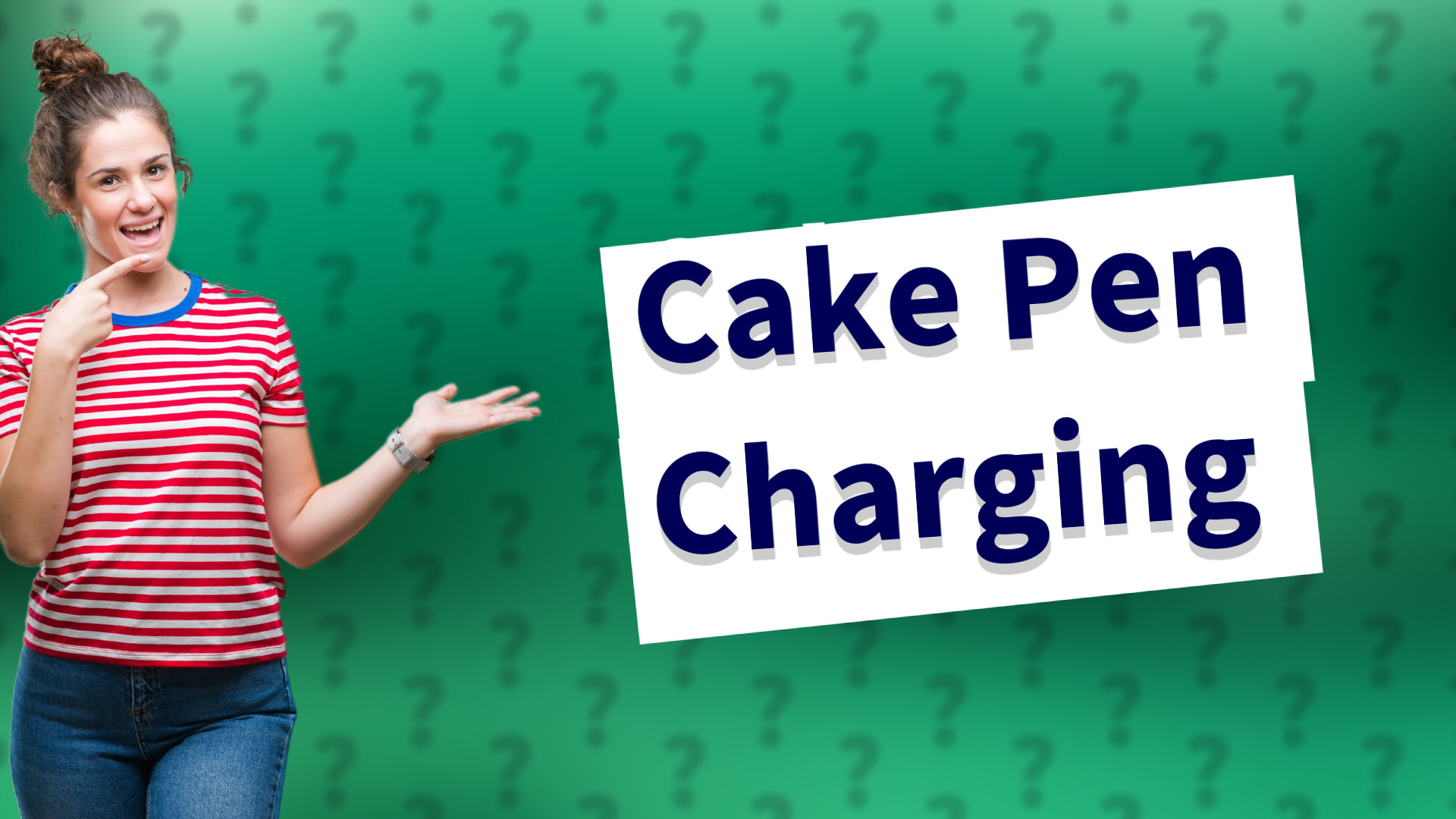 Cake Pen Charging