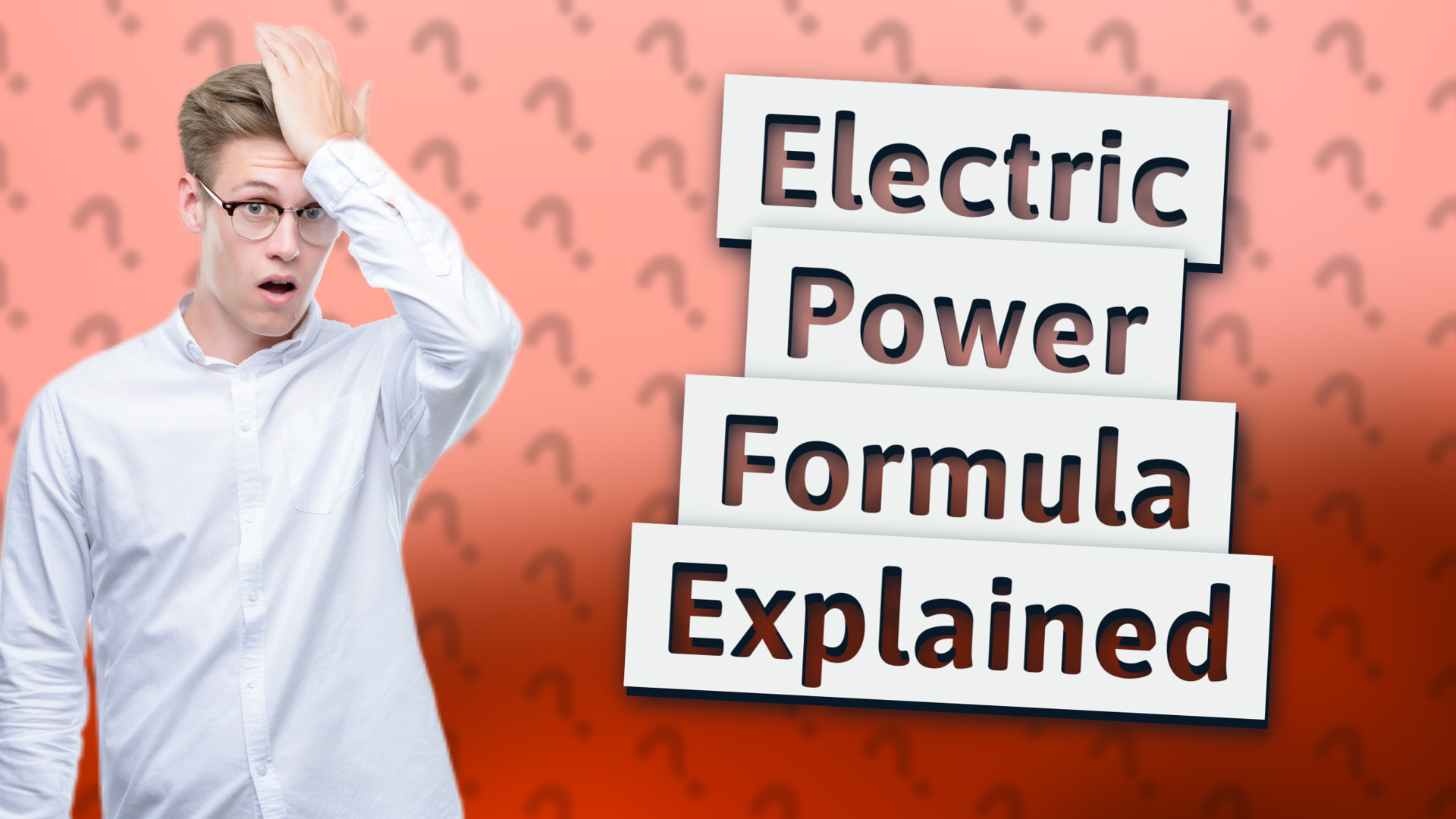 Electric Power Formula Explained