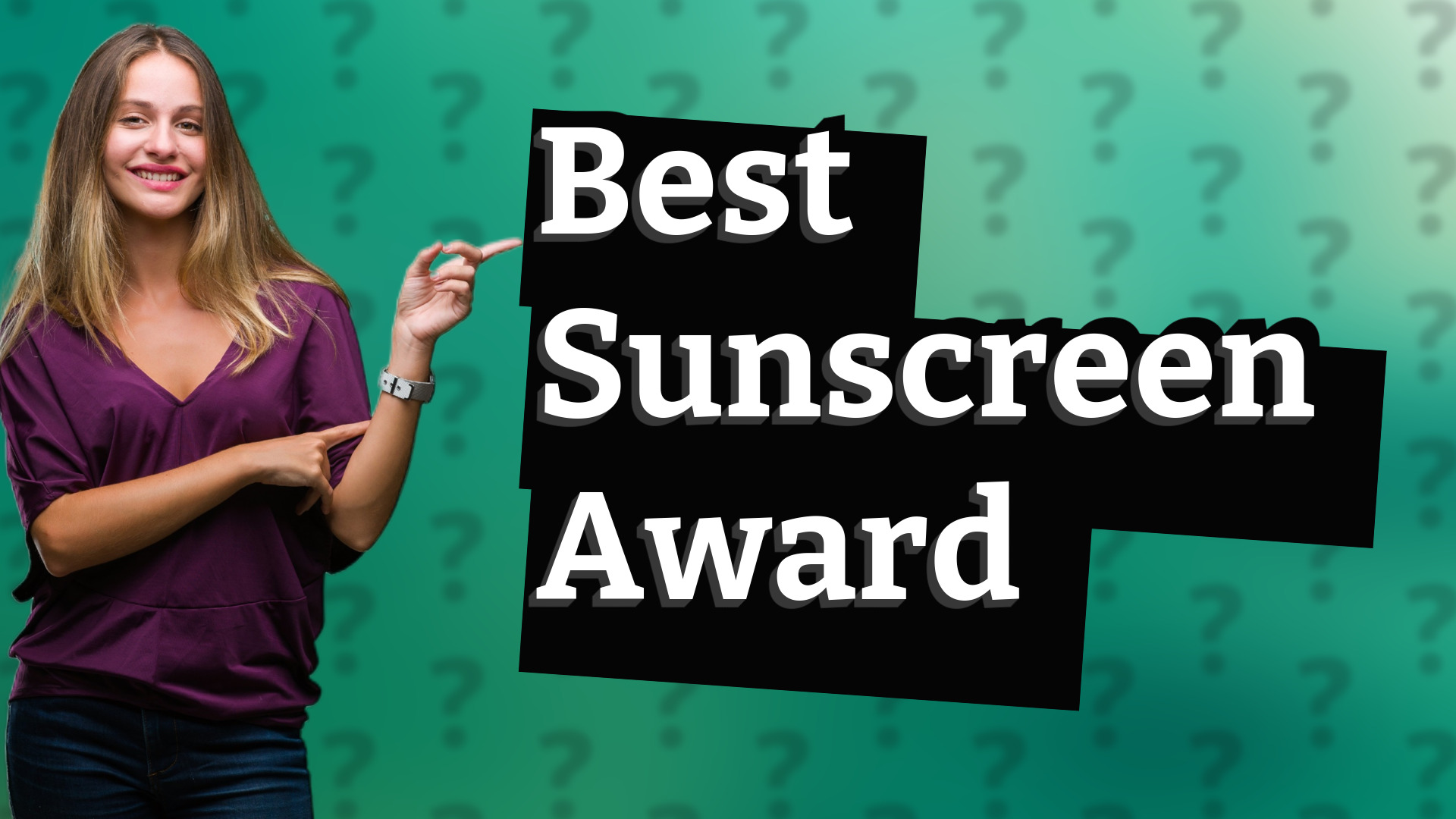 Best Sunscreen Award