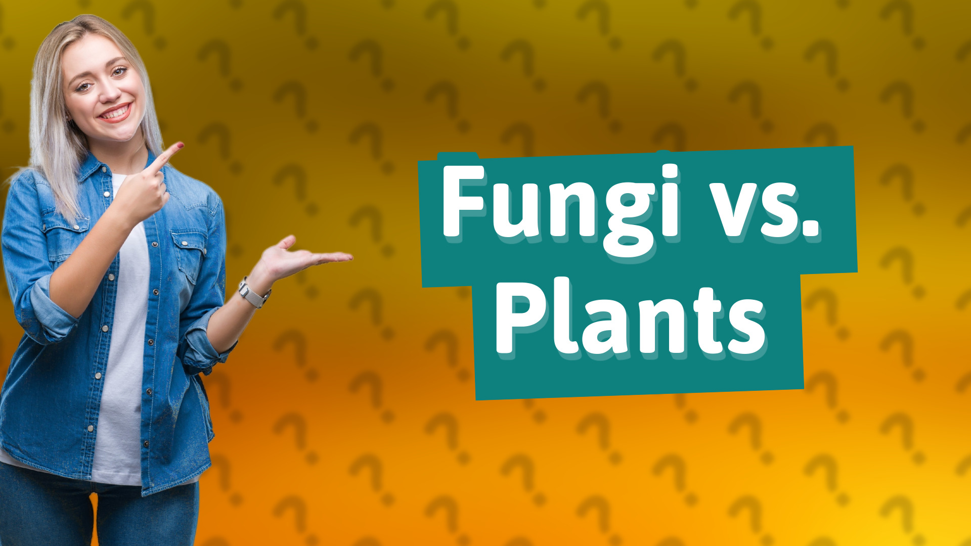 Fungi vs. Plants