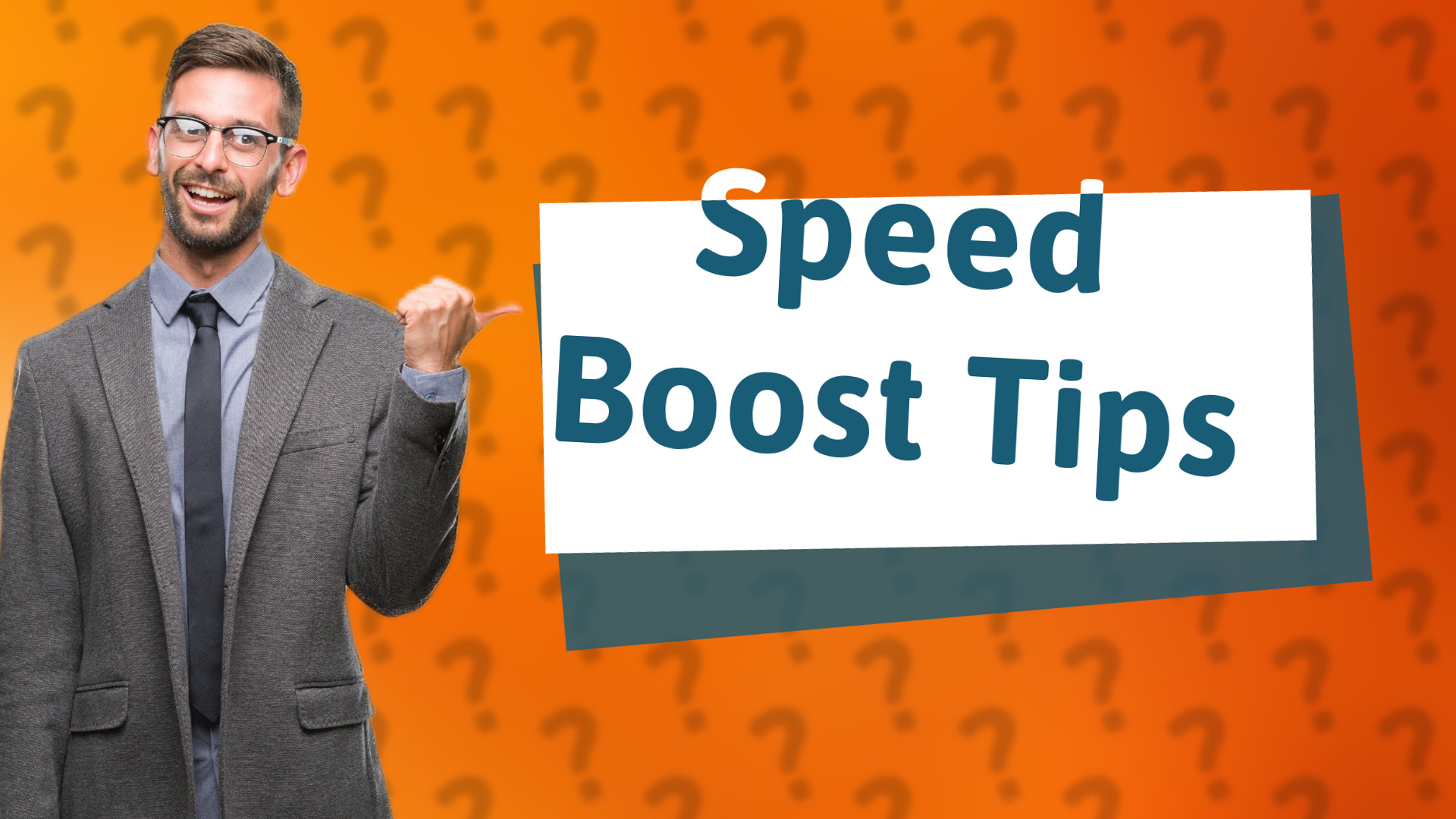 Speed Boost Tips