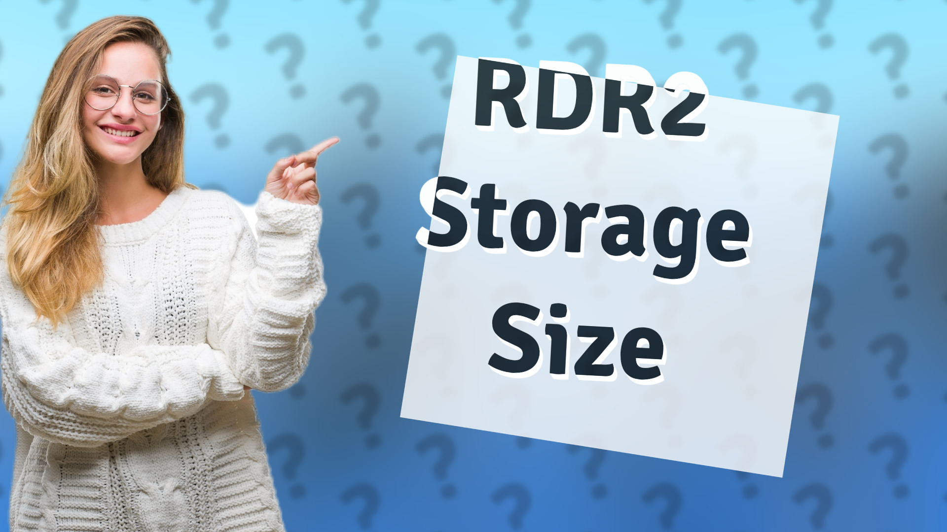 RDR2 Storage Size