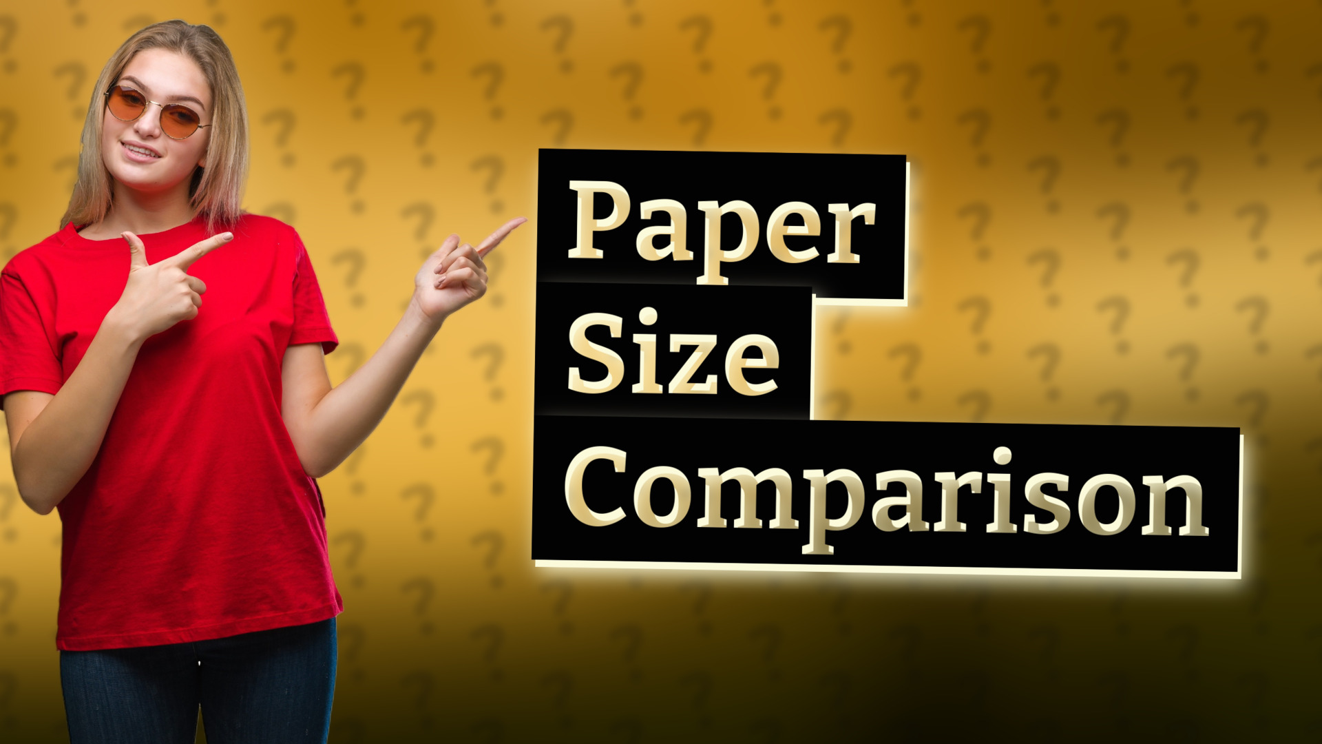 Paper Size Comparison