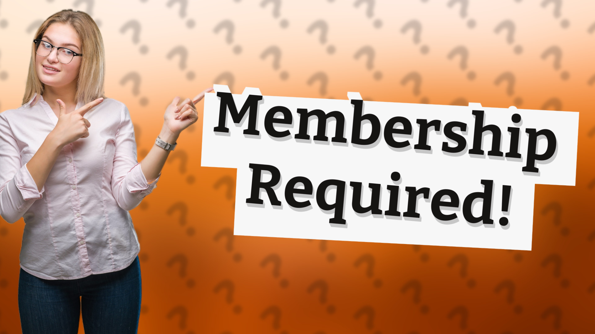Membership Required!
