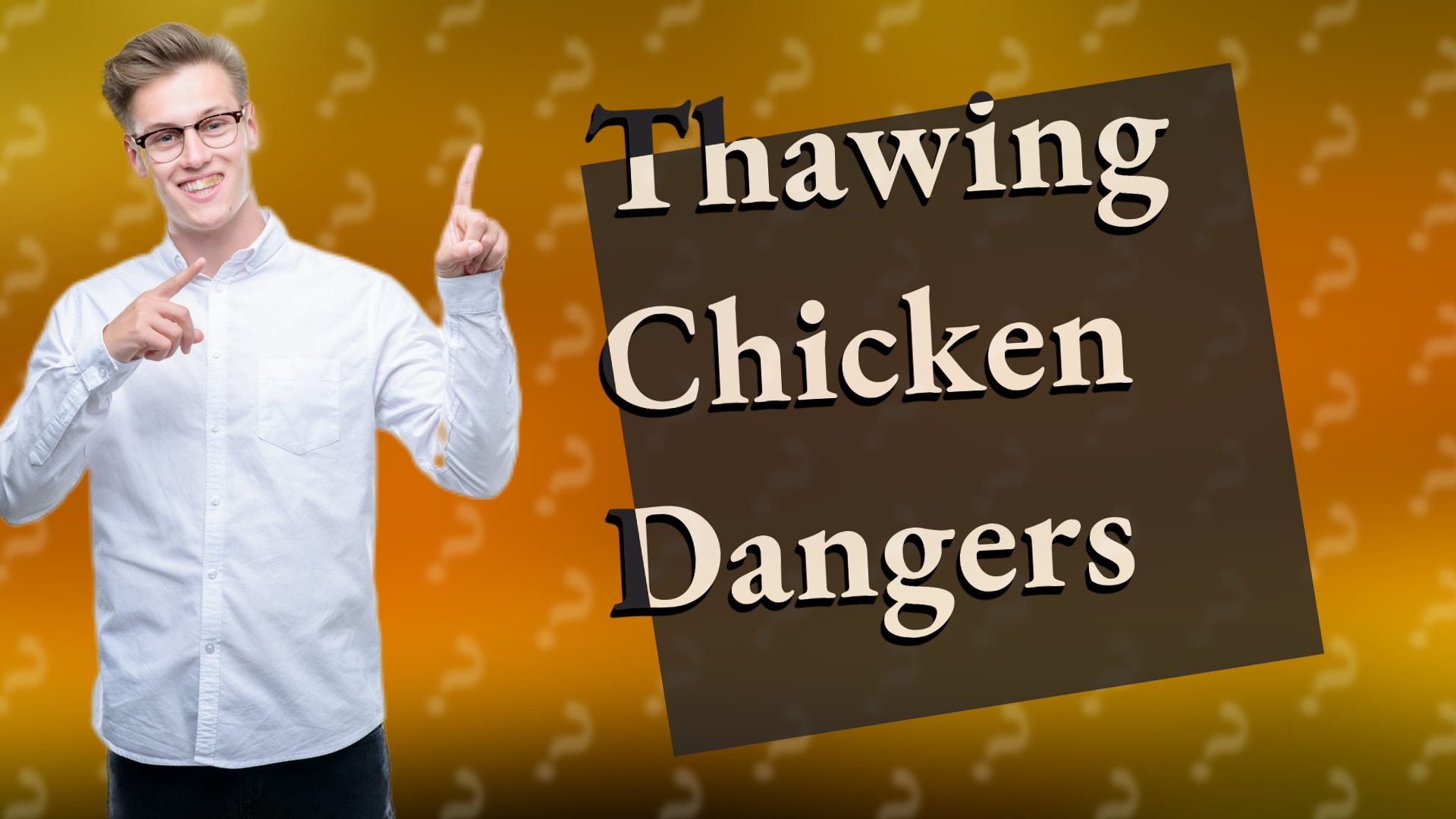 Thawing Chicken Dangers