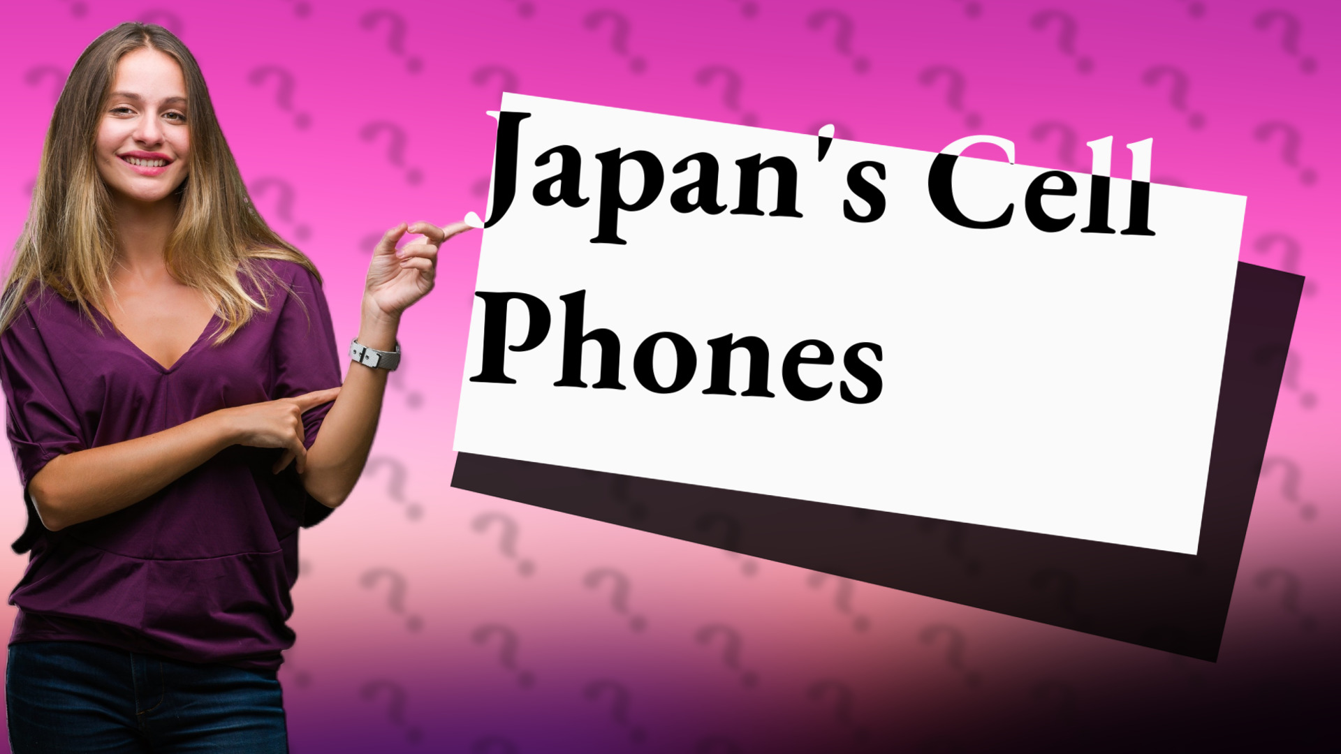 Japan's Cell Phones