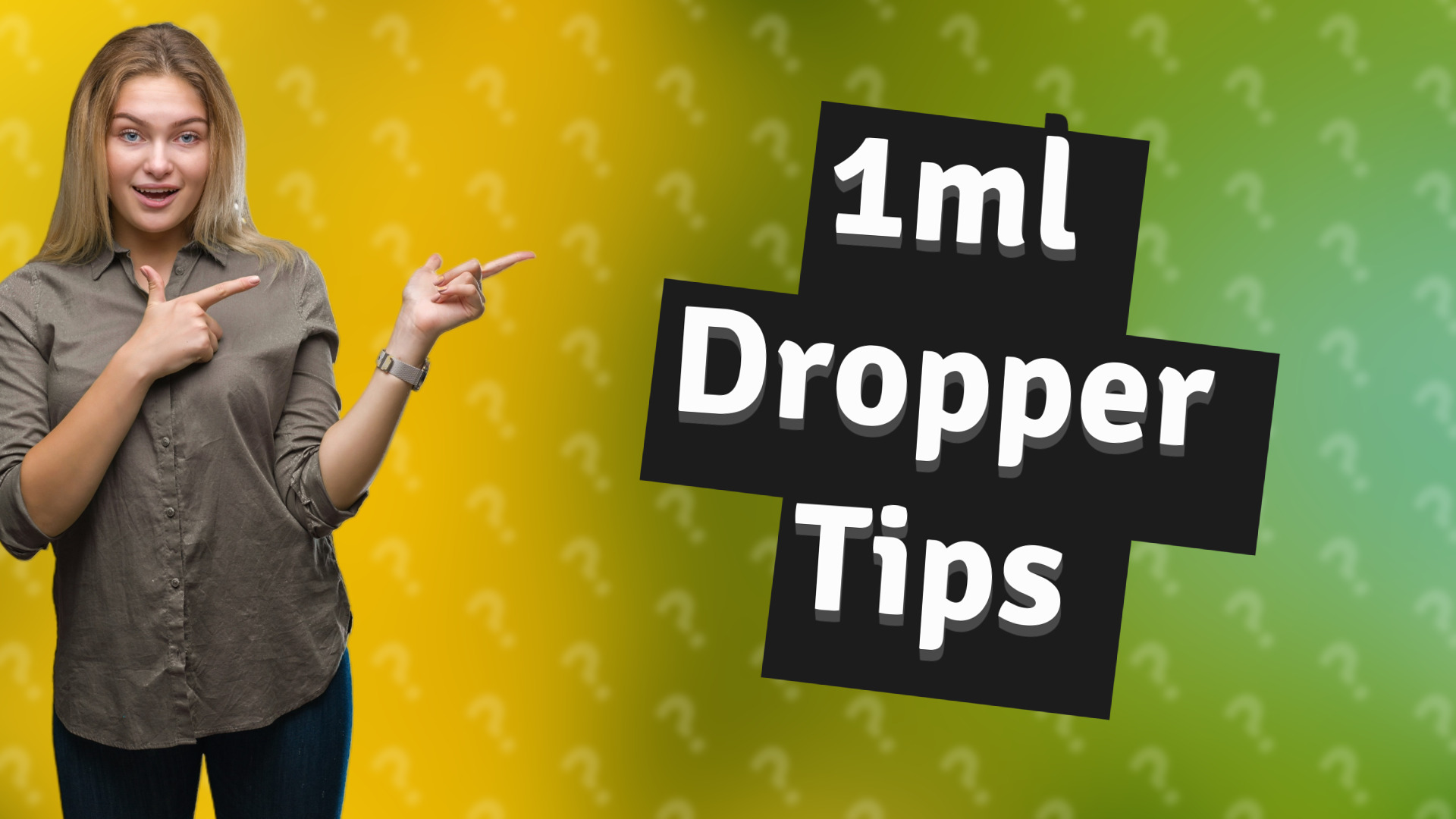 1ml Dropper Tips