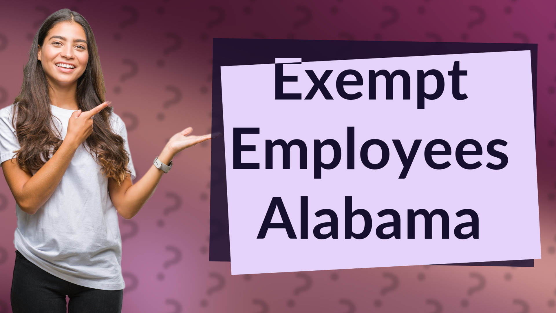 Exempt Employees Alabama