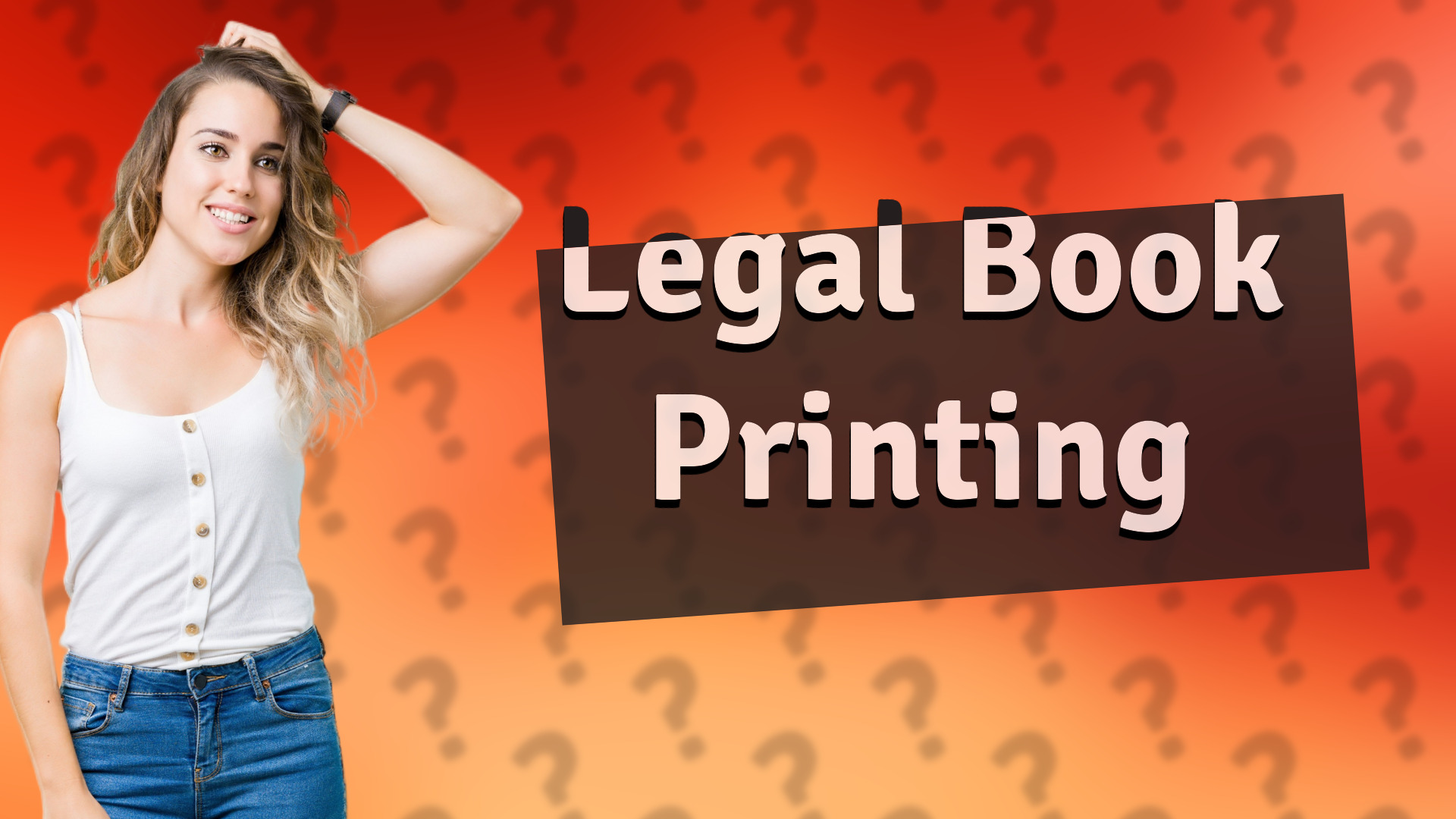 Legal Book Printing