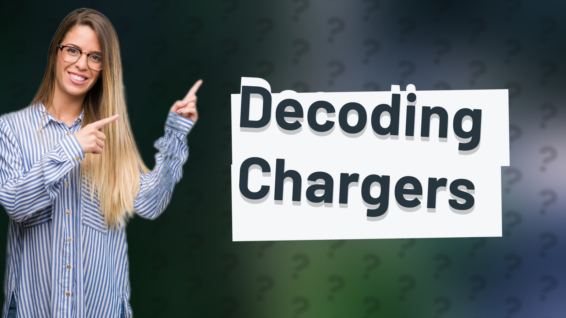 Decoding Chargers