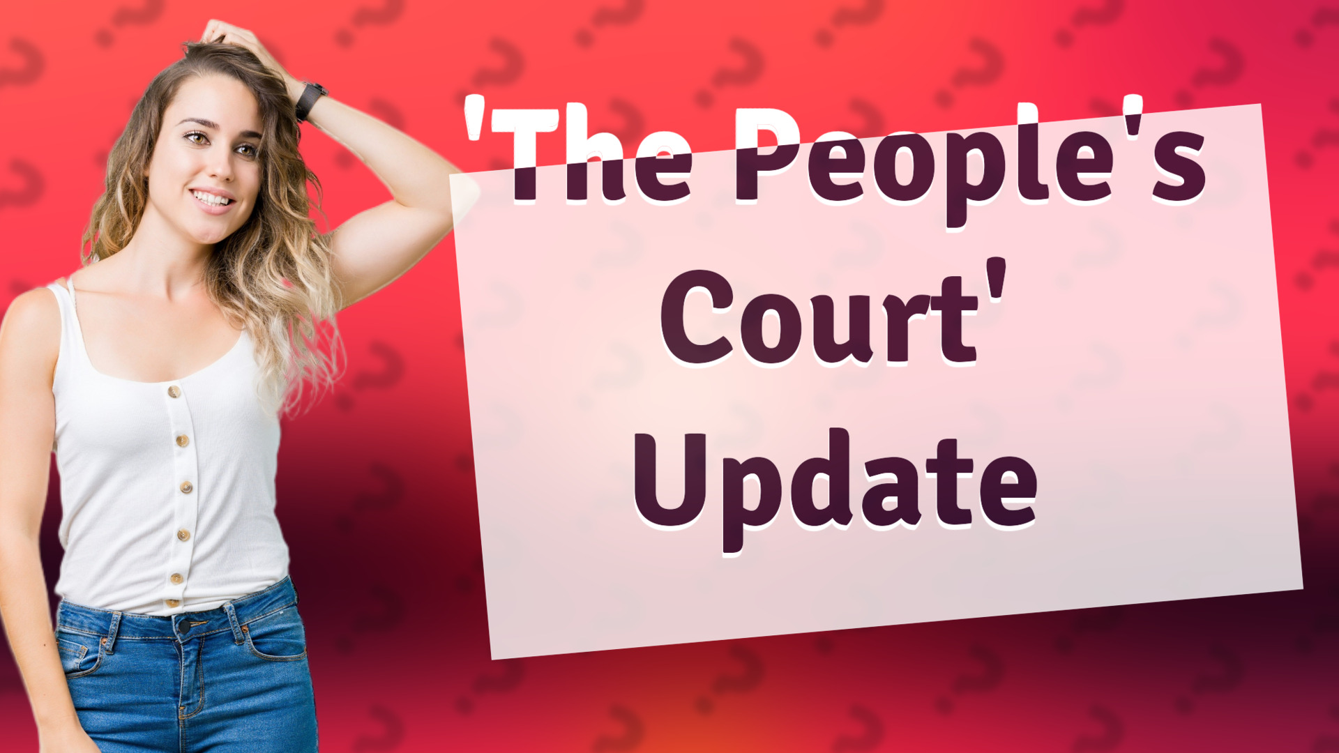 'The People's Court' Update