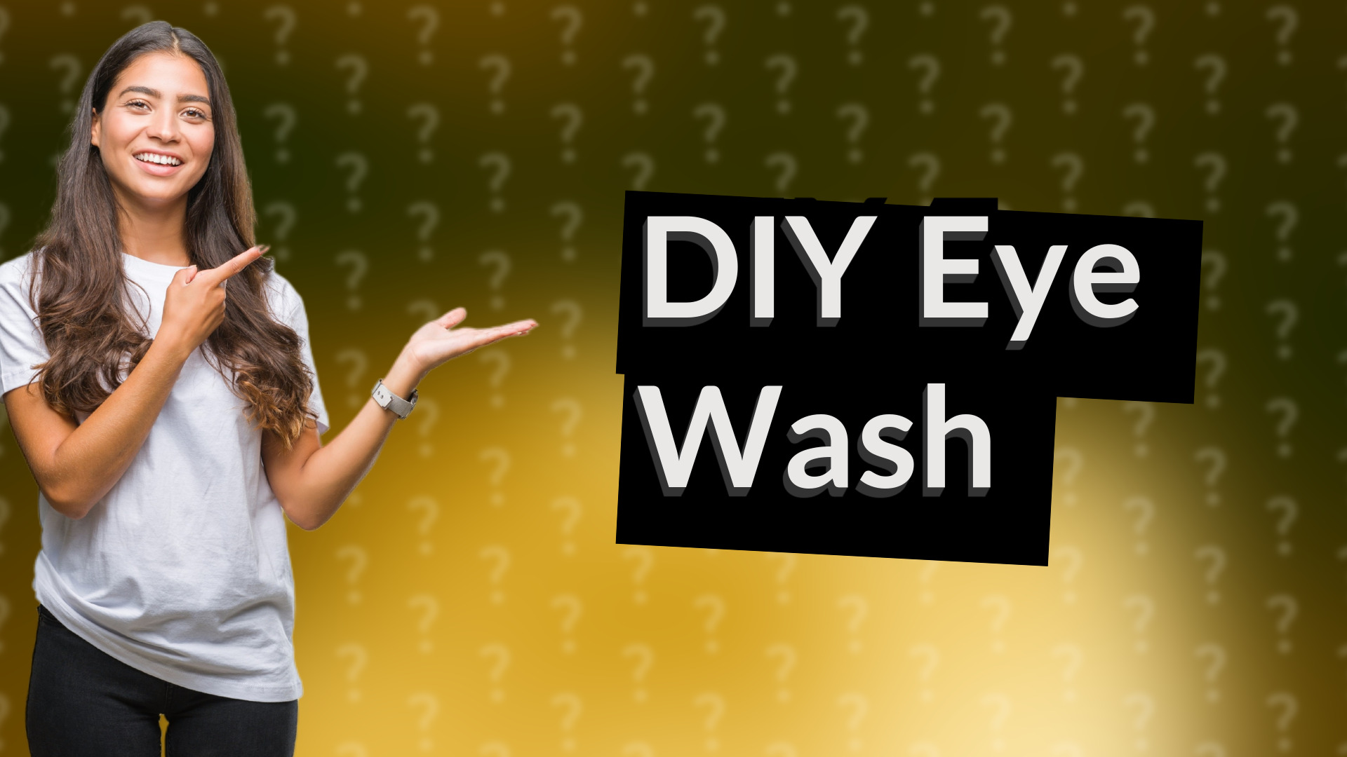 DIY Eye Wash