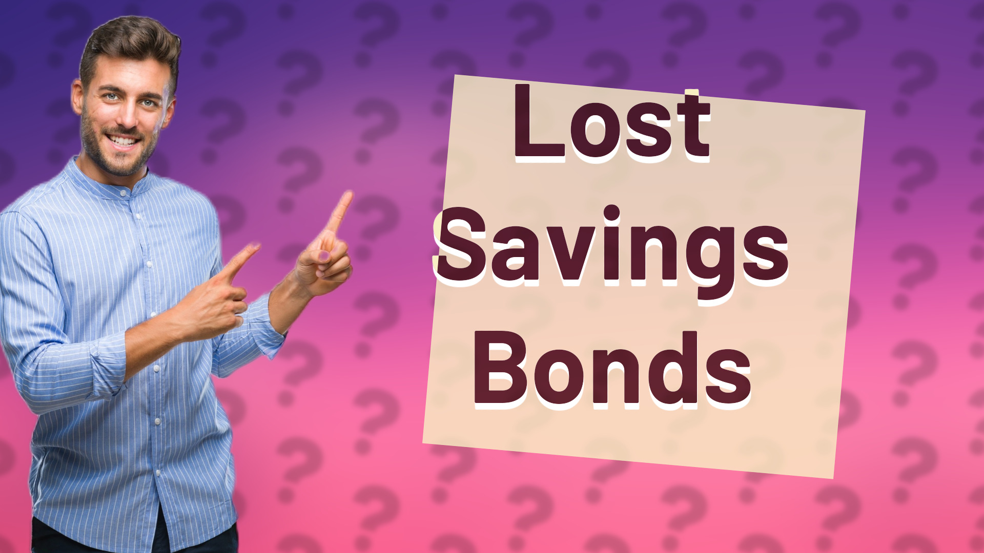 Lost Savings Bonds