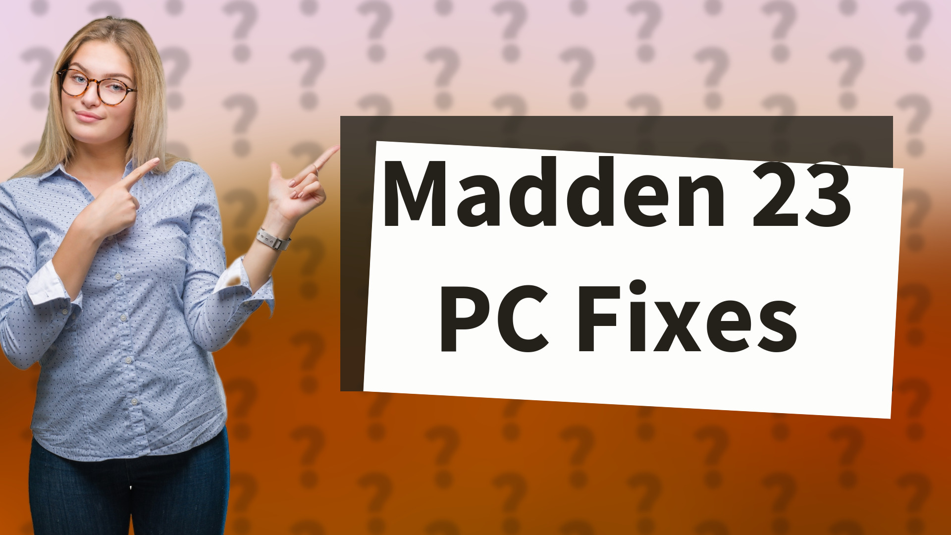 Madden 23 PC Fixes