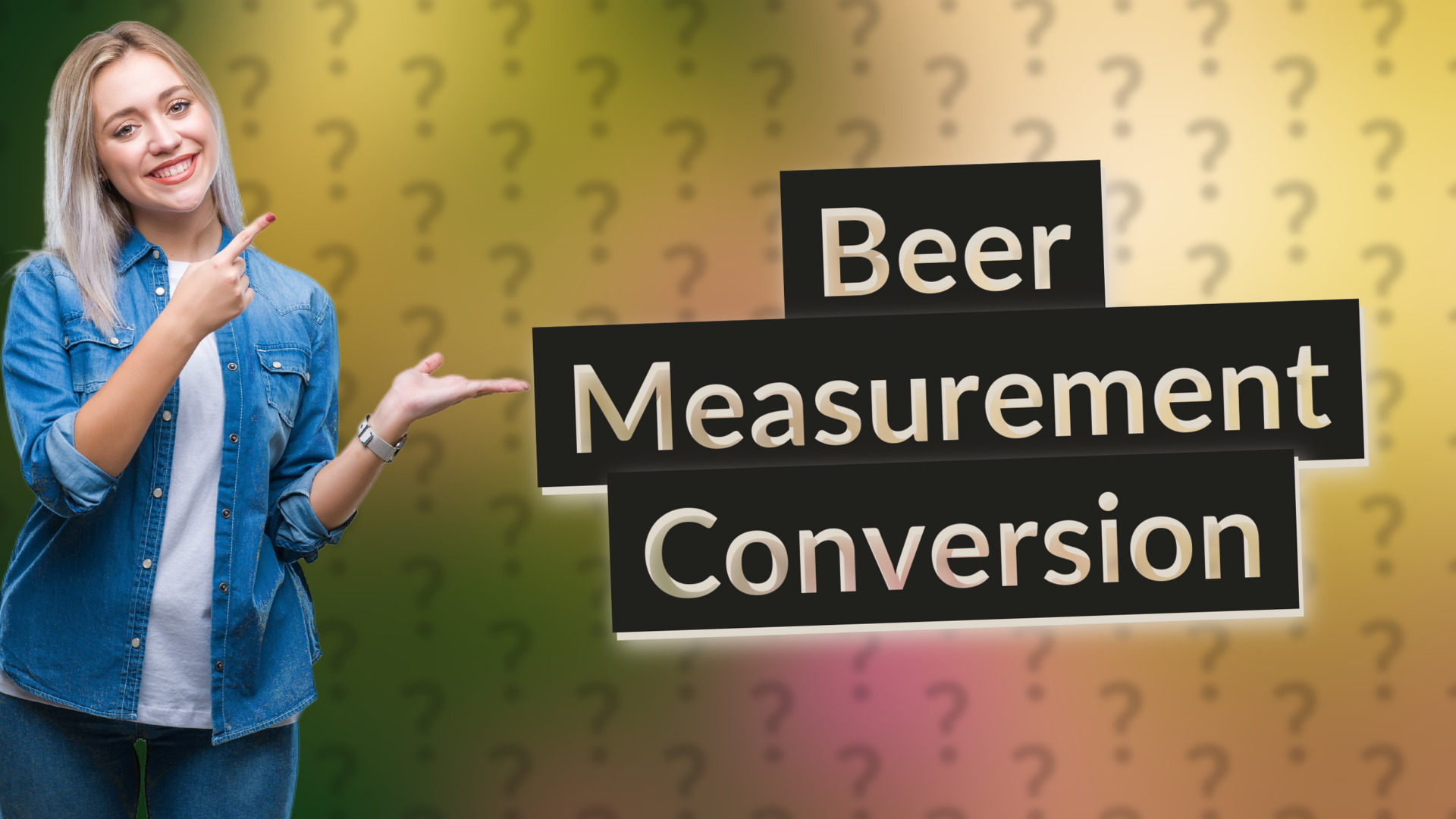 Beer Measurement Conversion