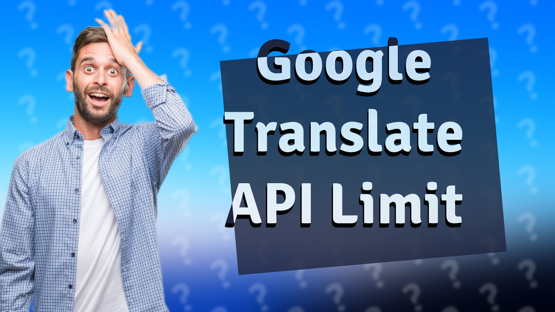 Google Translate API Limit