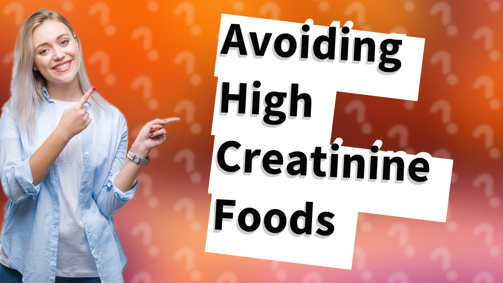 Avoiding High Creatinine Foods