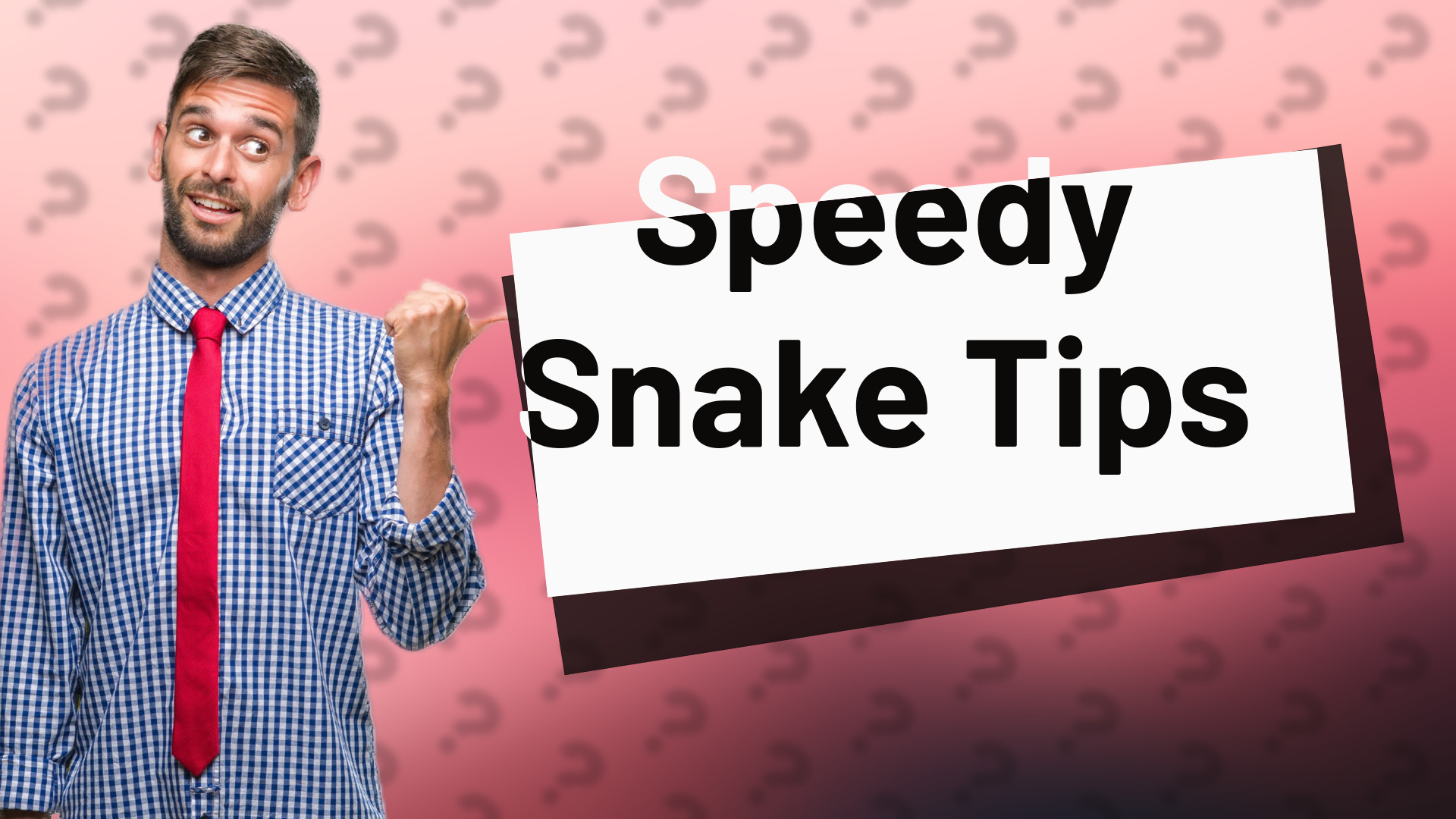 Speedy Snake Tips