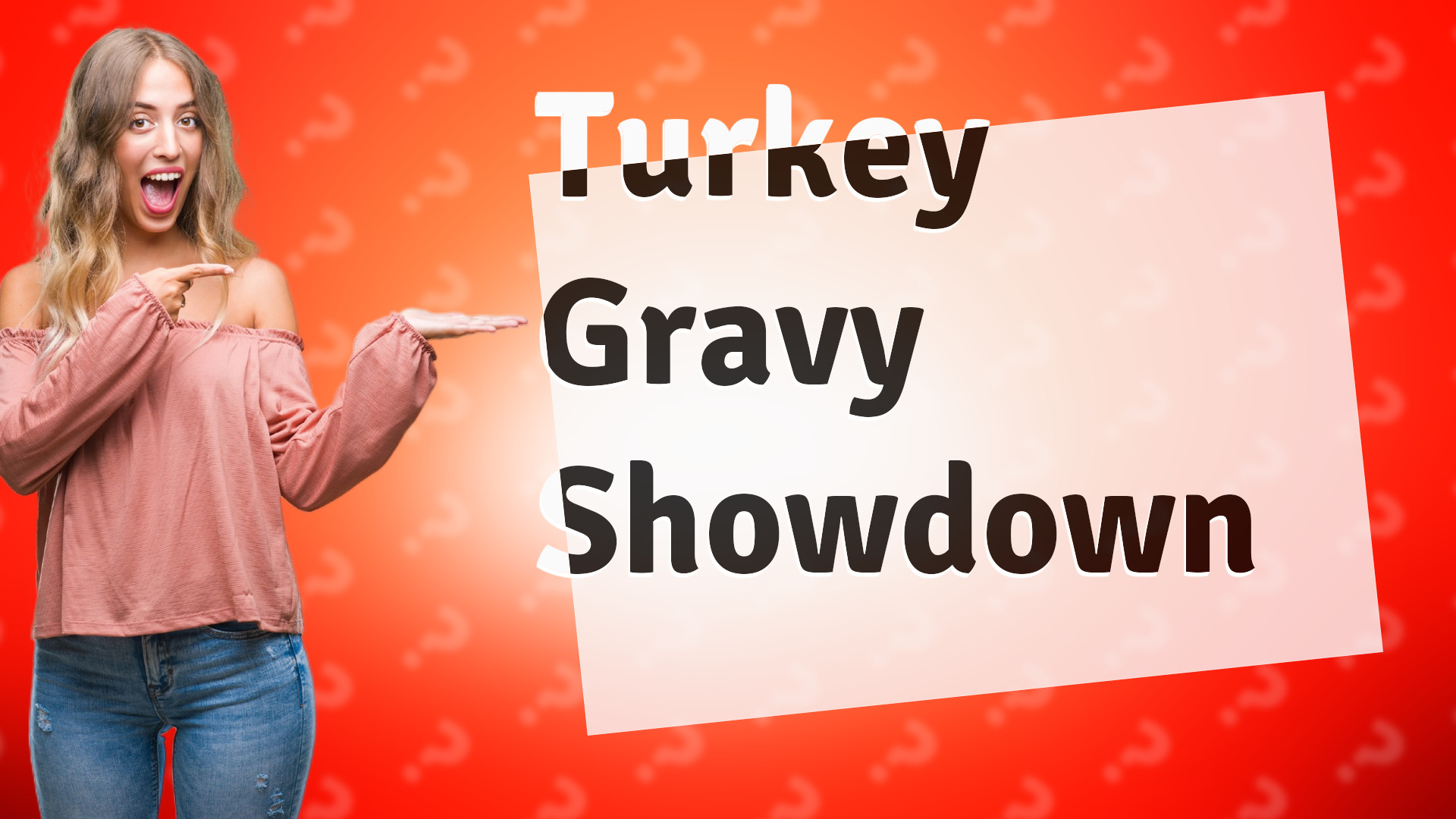 Turkey Gravy Showdown