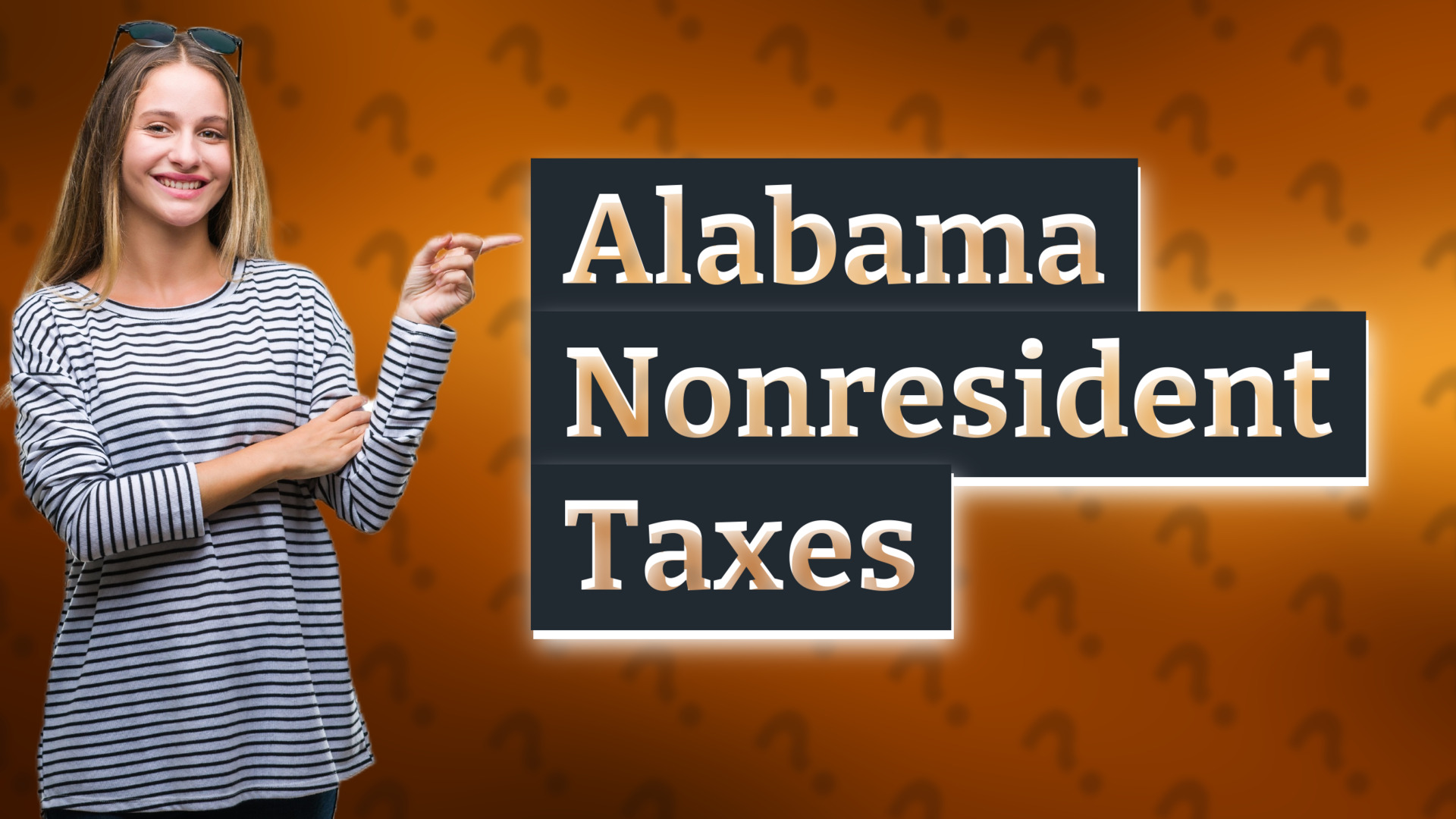 Alabama Nonresident Taxes
