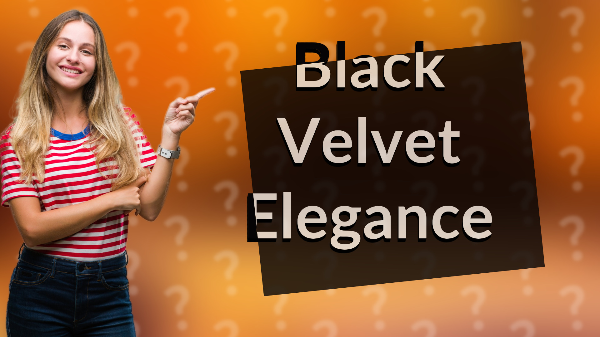 Black Velvet Elegance