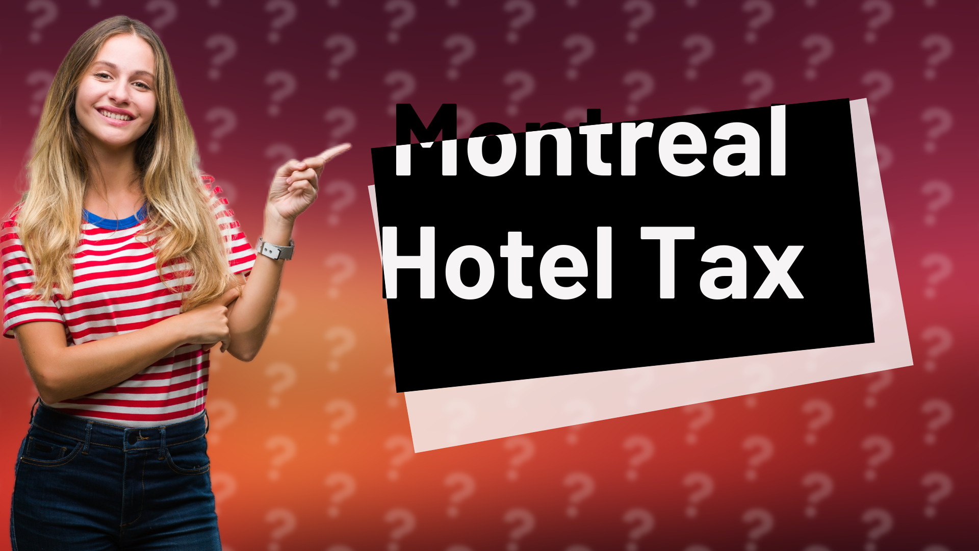 Montreal Hotel Tax