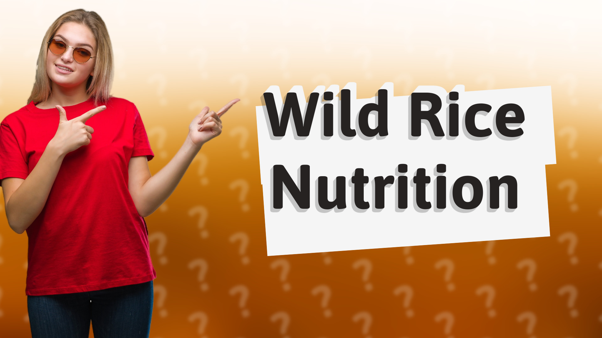 Wild Rice Nutrition