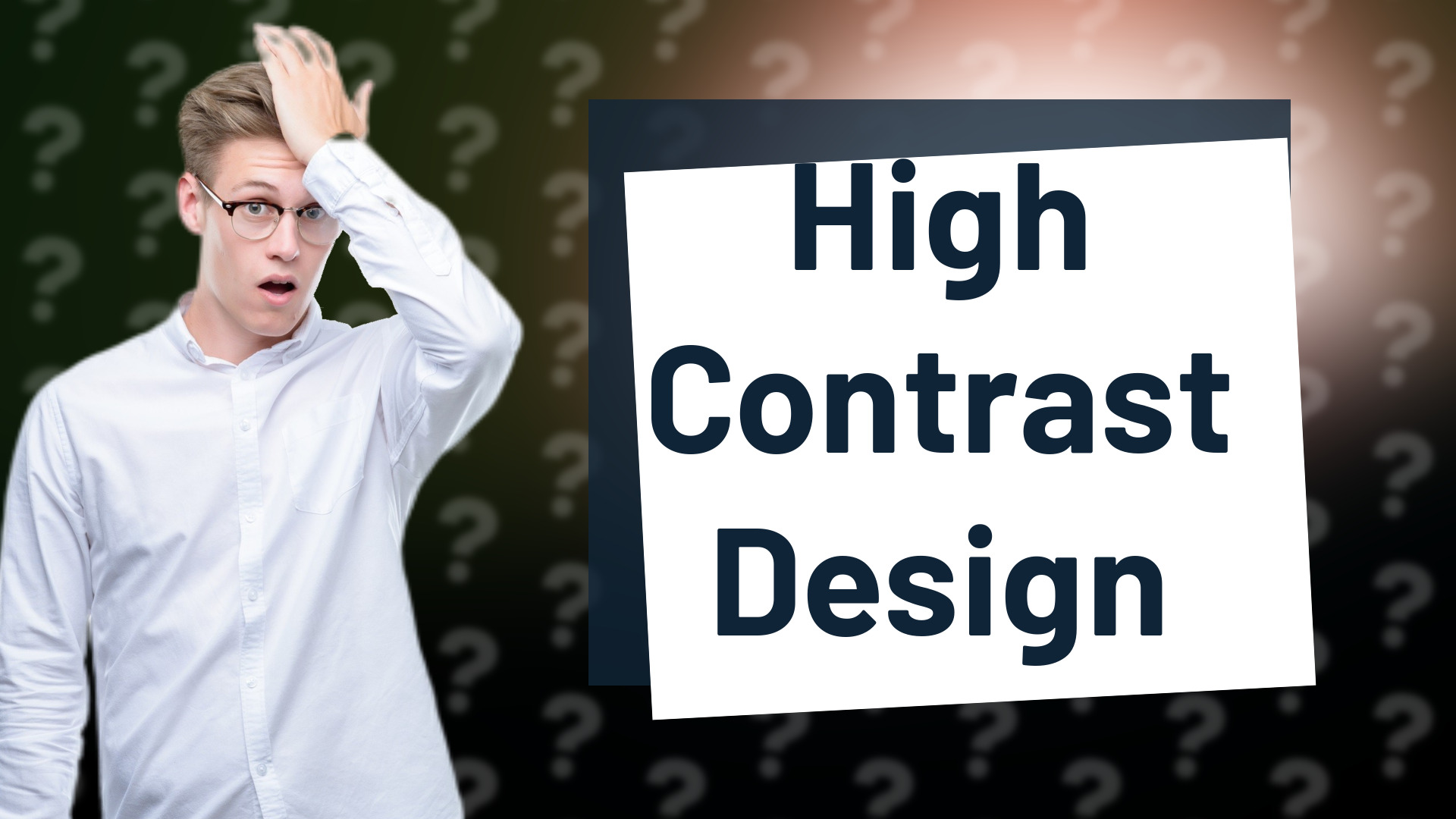 High Contrast Design