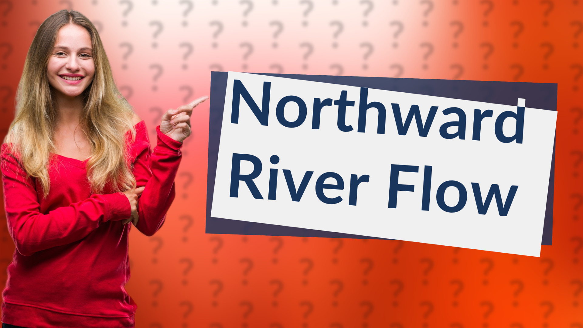 Northward River Flow