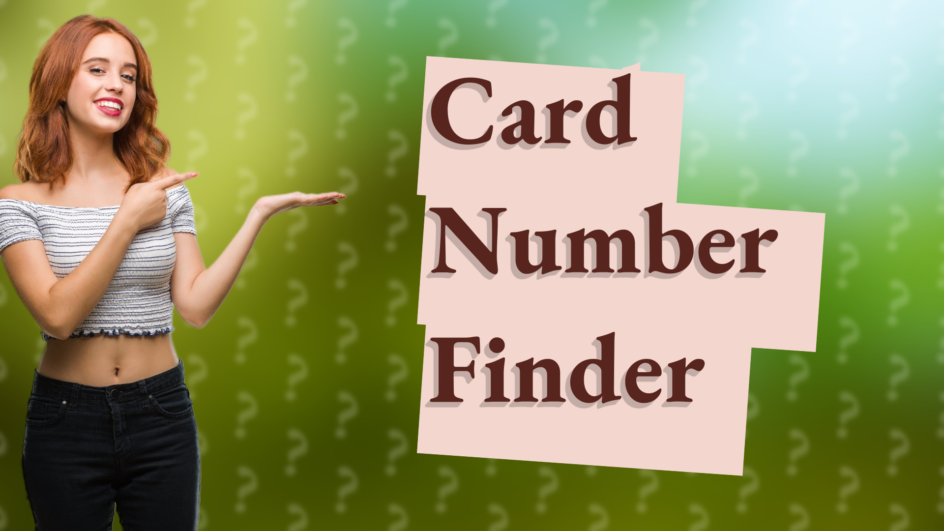 Card Number Finder