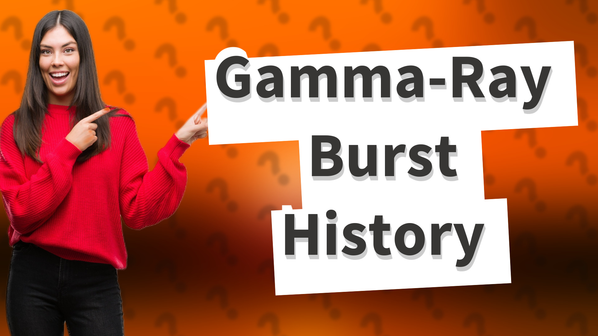 Gamma-Ray Burst History