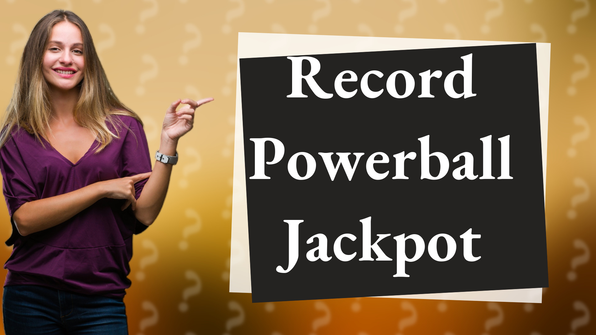 Record Powerball Jackpot